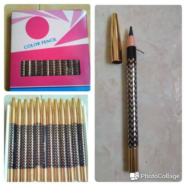 [ECER] Celak tarik benang hitam dan coklat | pensil alis tarik benang original 100%