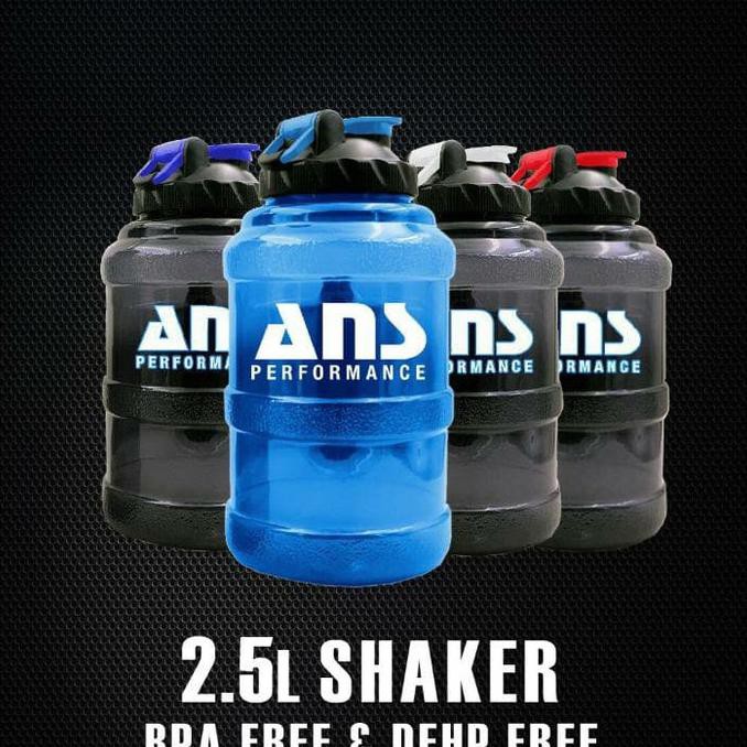 Shaker ANS 2,5 Liter Botol Minum ANS Lebih Gede dari Lock & Lock