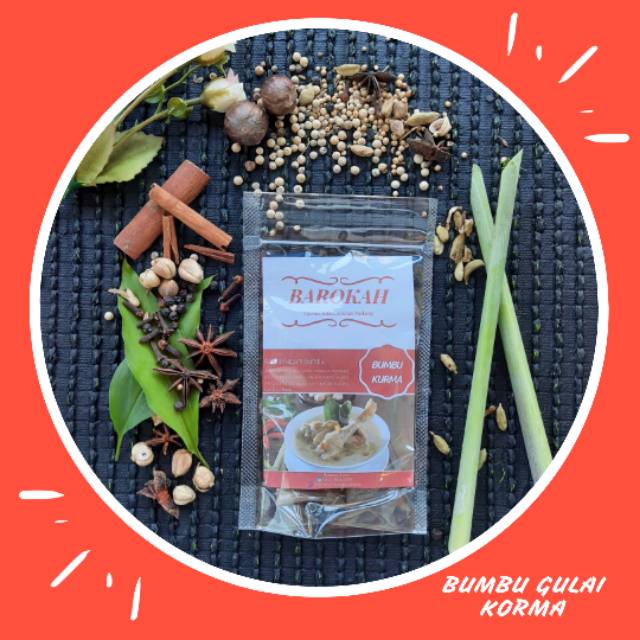 

Bumbu Gulai Korma / Opor Khas Padang untuk 2 kg Daging