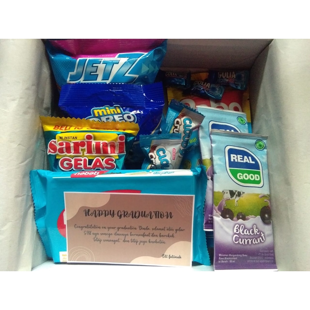 

SNACK BOX/GIFT BOX BLUE VARIAN