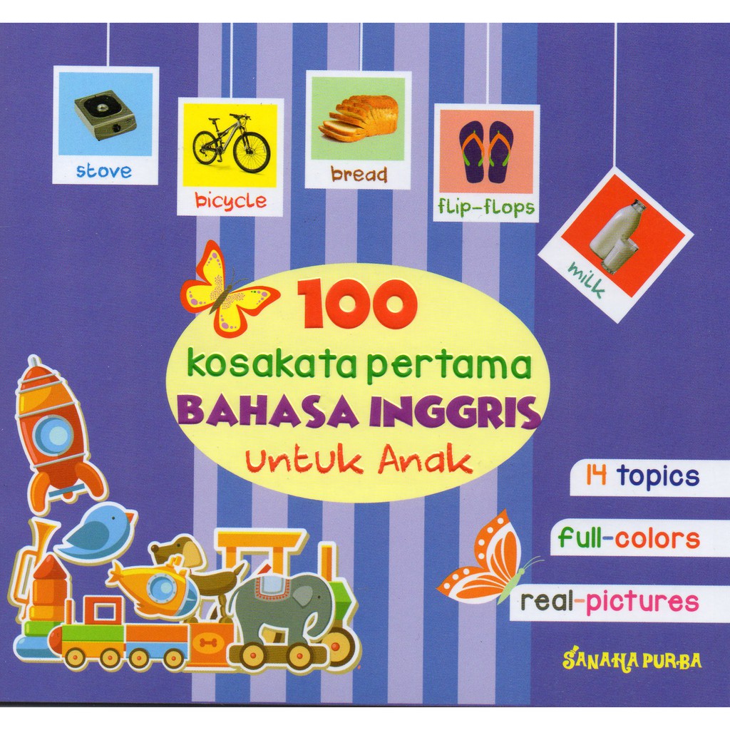 Termurah Buku 100 Kosakata Pertama Bahasa Inggris Untuk Anak