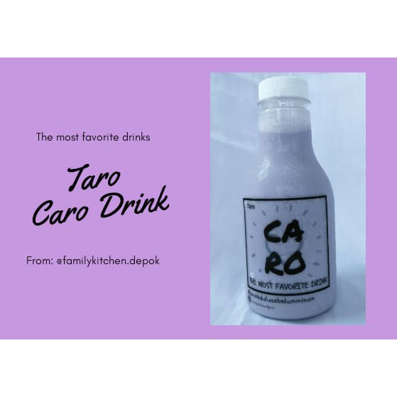 

CARO DRINK TARO minuman nikmat aneka rasa 250 ml TERMURAH