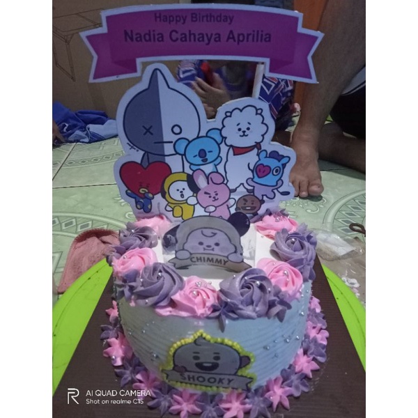 

kue ultah karakter bt21