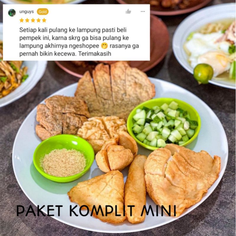 

PAKET HEMAT PEMPEK KOMPLIT VERSI MINI