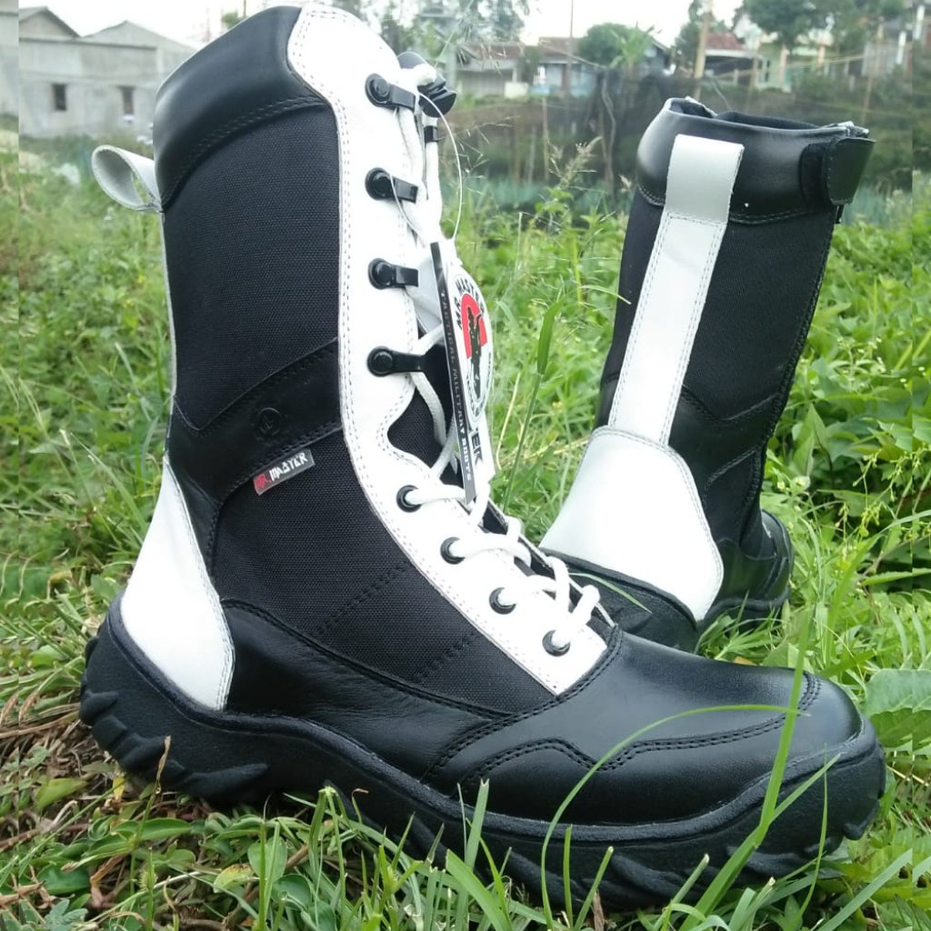 SEPATU PDL PROVOS POLRI MASTER KULIT SAPI ASLI SEPATU PDL DINAS LAPANGAN TNI POLRI SECURITY SATPAM