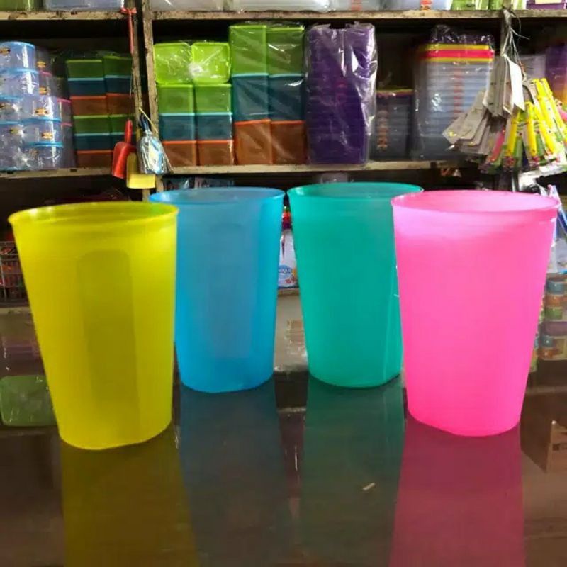 12 PCS GELAS WARNA KH