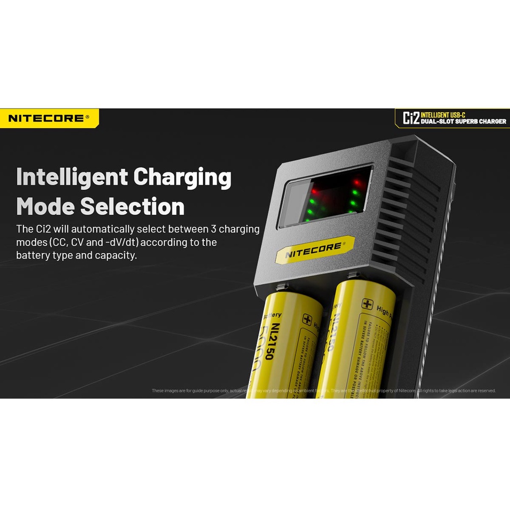 CHARGER NITECORE CI2 2 SLOT AUTHENTIC