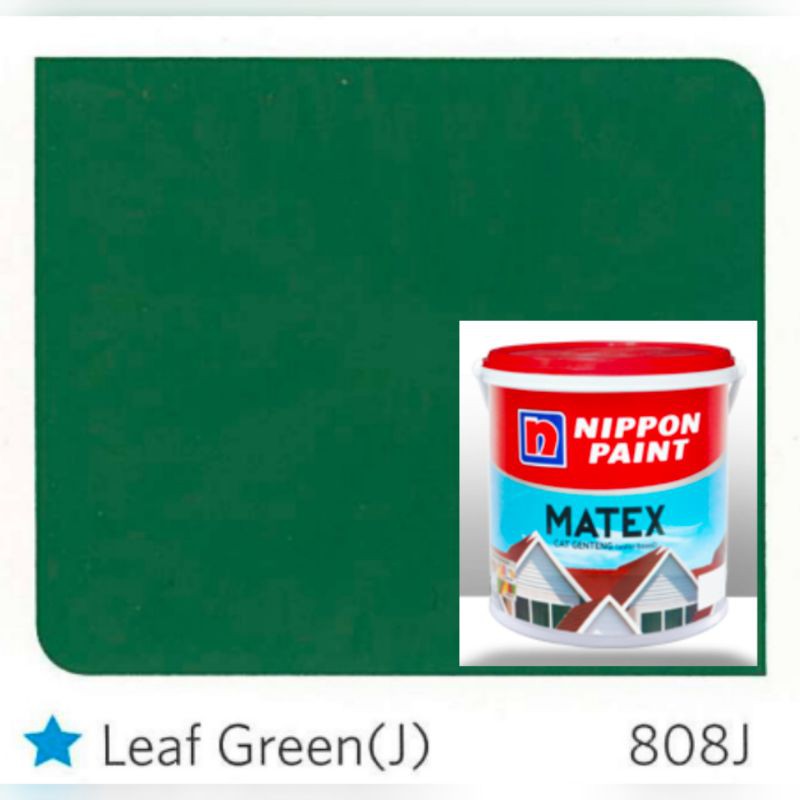 Nippon Matex Cat Genteng 2.5L "Leaf Green"