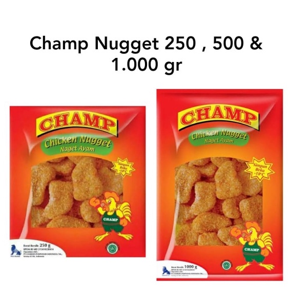 

Champ Nugget 250, 500 & 1000 gram