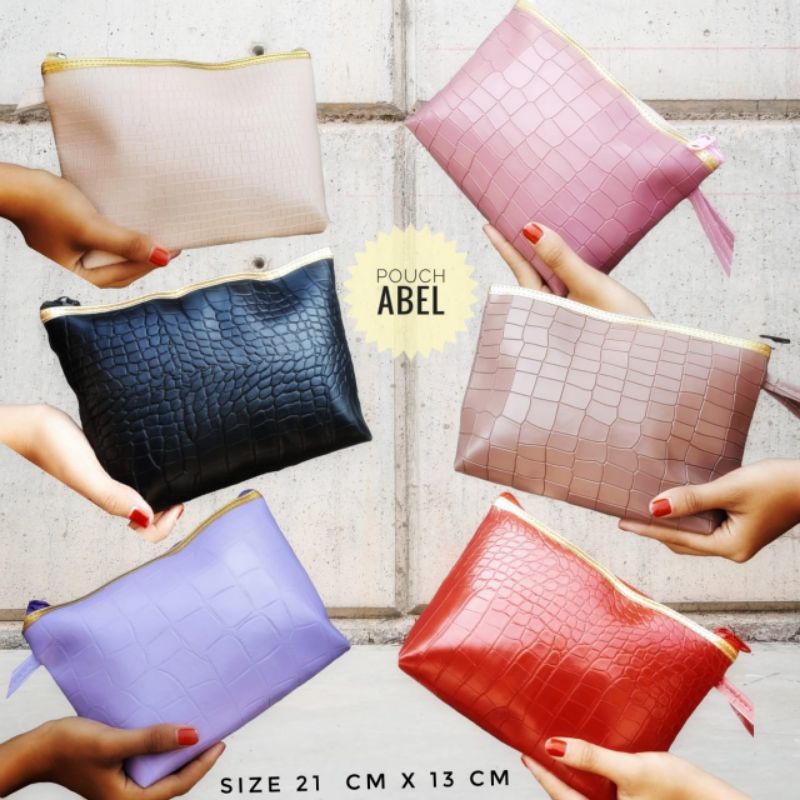 POUCH KOSMETIK ABEL CROCO DOFF