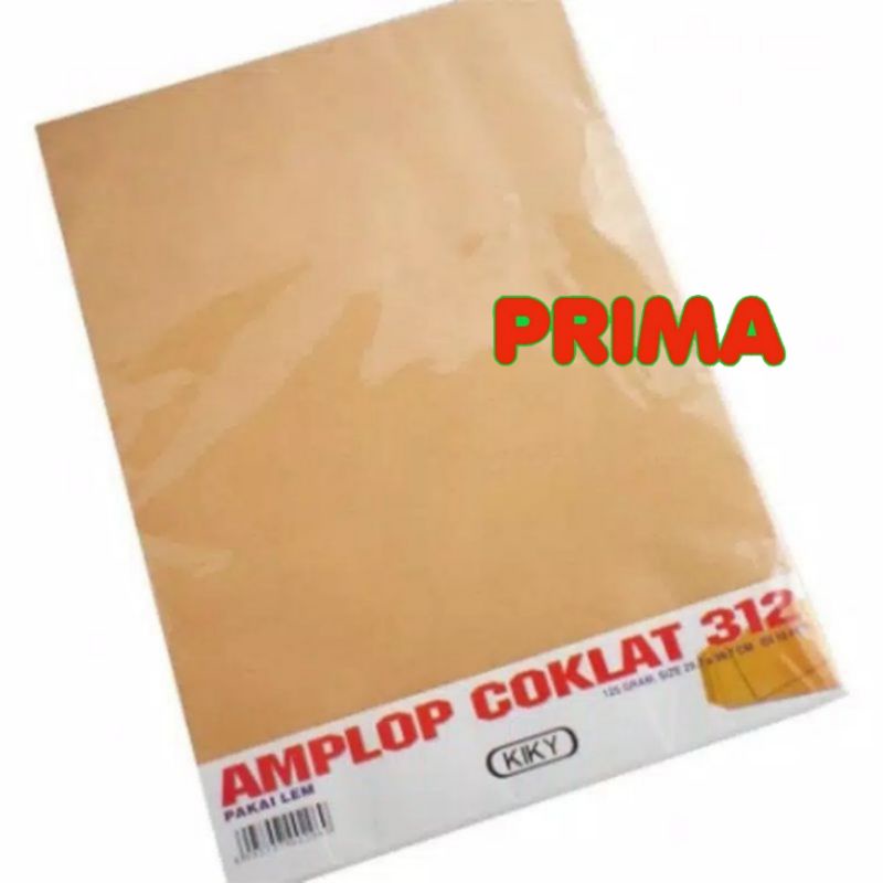 

AMPLOP SAMSON COKLAT 312 KIKY DENGAN LEM ISI 10 LEMBAR (29,7x39,7cm)