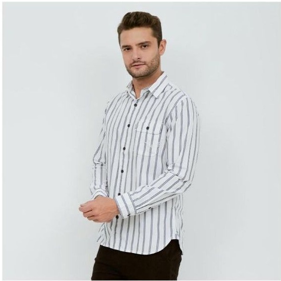 KEMEJA SALUR PANJANG PRIA EMBA JEANS