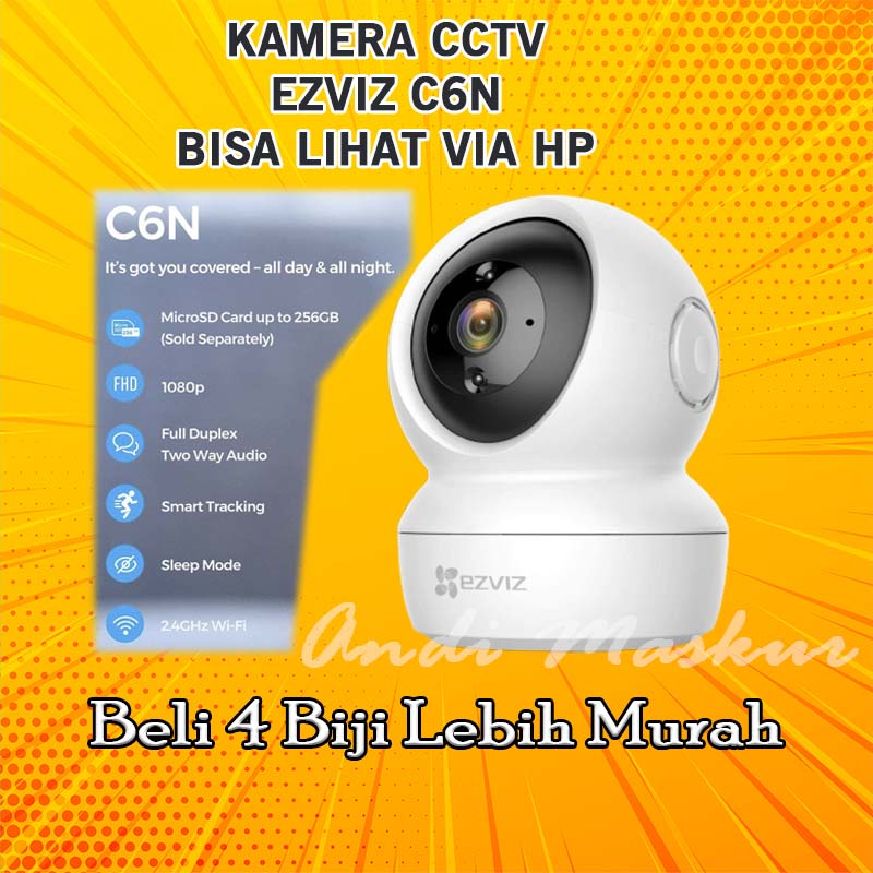 (BAYAR DI TEMPAT) CCTV EZVIZ | KAMERA CCTV EZVIZ C6N