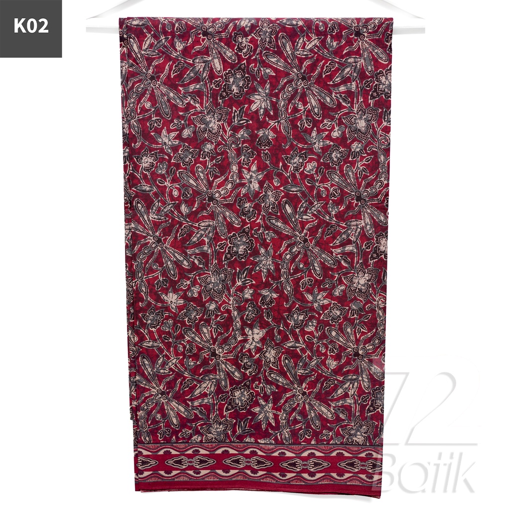 KAIN BATIK PREMIUM Bahan Katun Motif Capung Ceplok Warna Hitam 721860 Cap 72 Jarik Jarit Samping Kebat Panjang Batik Katun Modern Premium Bahan Seragam Batik Pernikahan Kantor Keluarga Murah Kamen Jadi Batik Bali Lembaran