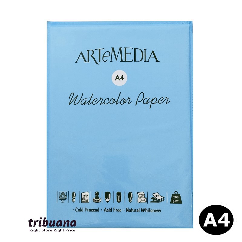 

ARTeMEDIA Watercolor Paper A4 /Kertas Khusus cat Air A4