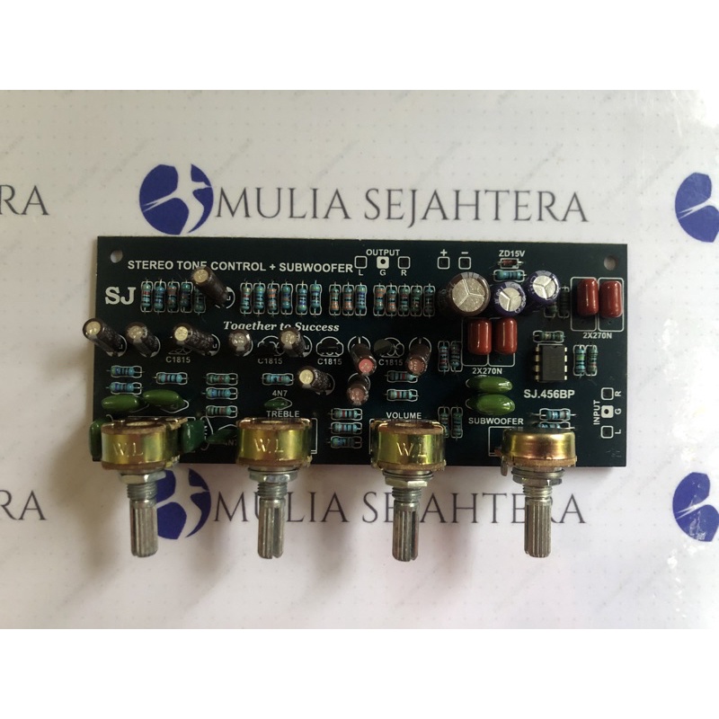 Kit Tone Control Stereo + Subwoofer IC 4558