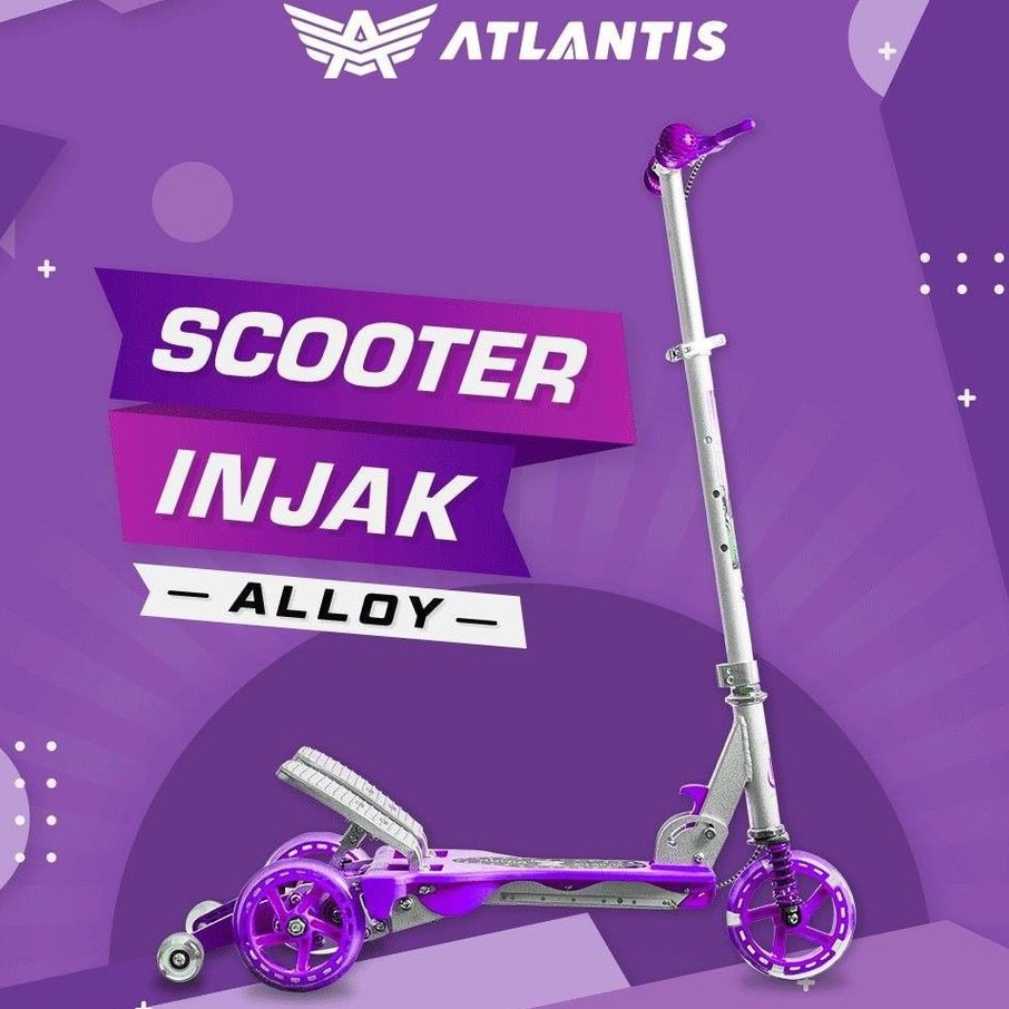 Scooter Atlantis Skuter Injak Besar LC-V1203