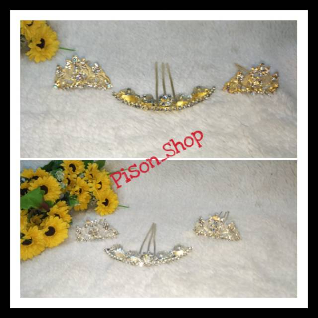 SIRKAM SET CENTUNG SOLO ACCESORIES HIASAN RAMBUT SANGGUL PENGANTIN WANITA ADAT JAWA MURAH TEBAL