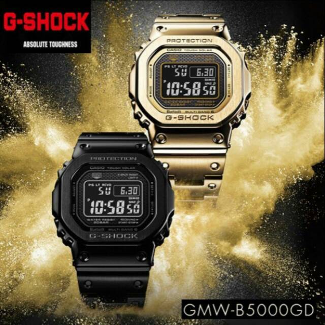 Jam Tangan Pria Casio G-Shock GMW-B5000 Rantai digital anti air murah