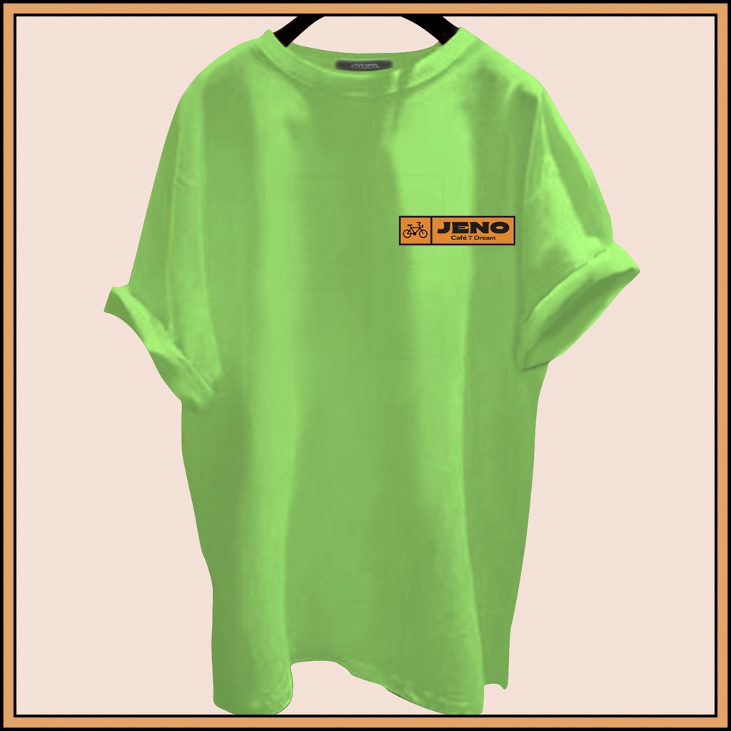 CALVIERO SHOP - BAJU KAOS ATASAN WANITA JEN LOGO PRINT