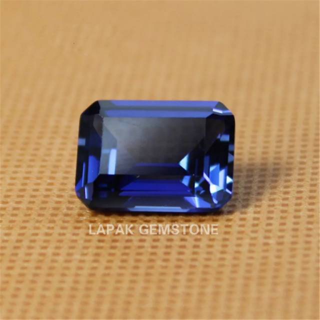 Batu Permata King Safir Asli Chatam Sapphire Top Luster Kristal Mewah