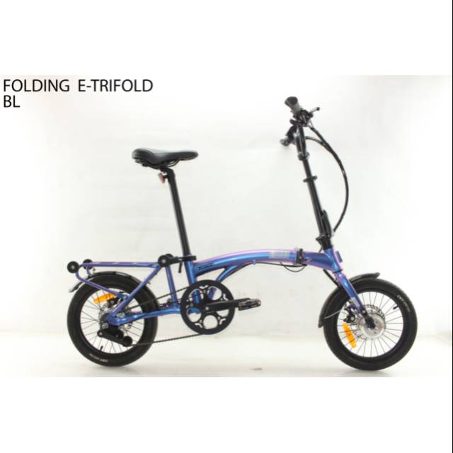 Sepeda E bike UNITED TRIFOLD sepeda listrik