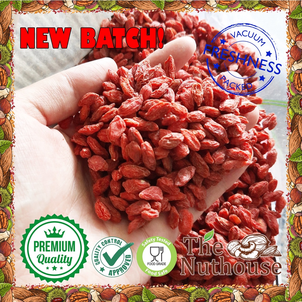 1kg Gojiberry / Goji Berry / Kici / Wolfberry [PREMIUM GRADE A]