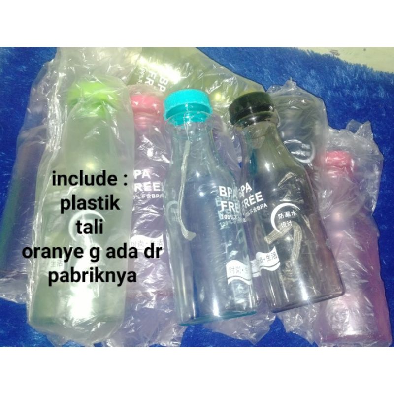 BOTOL MINUM UNIK BPA FREE /BOTOL MINUM TRANSPARANT SODA/ BOTOL MINUM SODA-2