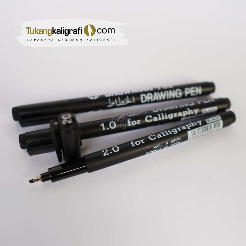 

Pulpen Kaligrafi Snowman