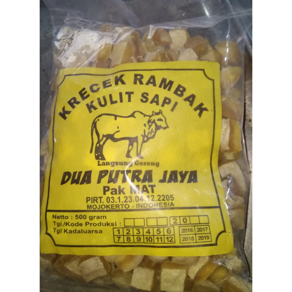 Krupuk Rambak Mentah