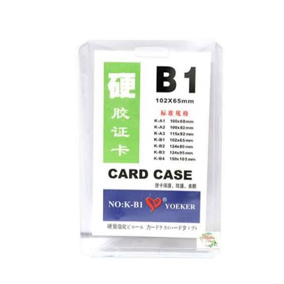 

Berkualitas Plastik Id Card / Name Tag / Card Case B1 Diskon