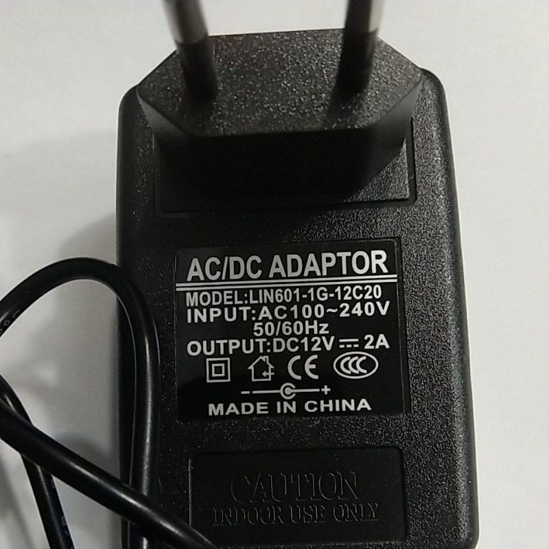 adaptor cctv 12 v 2a