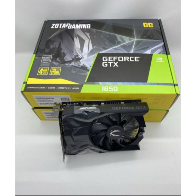 VGA ZOTAC GTX 1650 GAMING OC 4GB DDR6