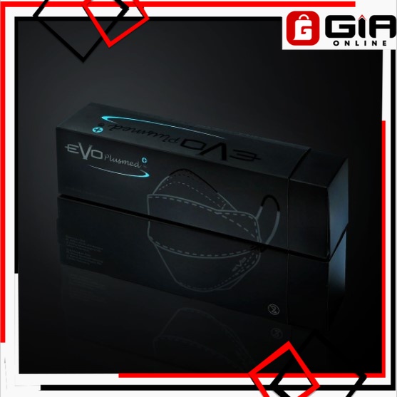 Masker Evo Plusmed 4D Full Black Edition Limited