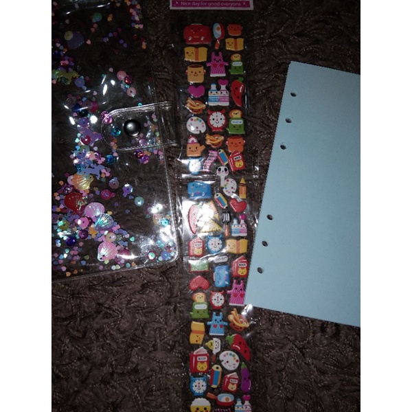 

Paket binder sequins A6 binder keuangan/ budgeting/ binder nabung/ sinking fund