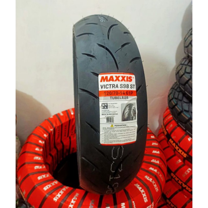 BAN LUAR MAXXIS 120 /70-14 VICTRA  TUBELESS, NEW PCX-150  // AEROX