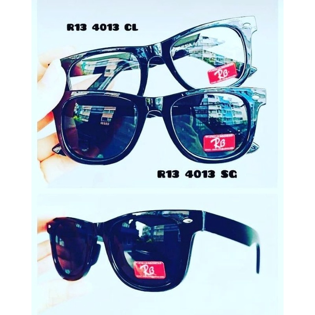 10.10 Brands Festival Promo .. Kacamata Hitam Pria R13 4013 SG Fashion Terbaru Anti Silau