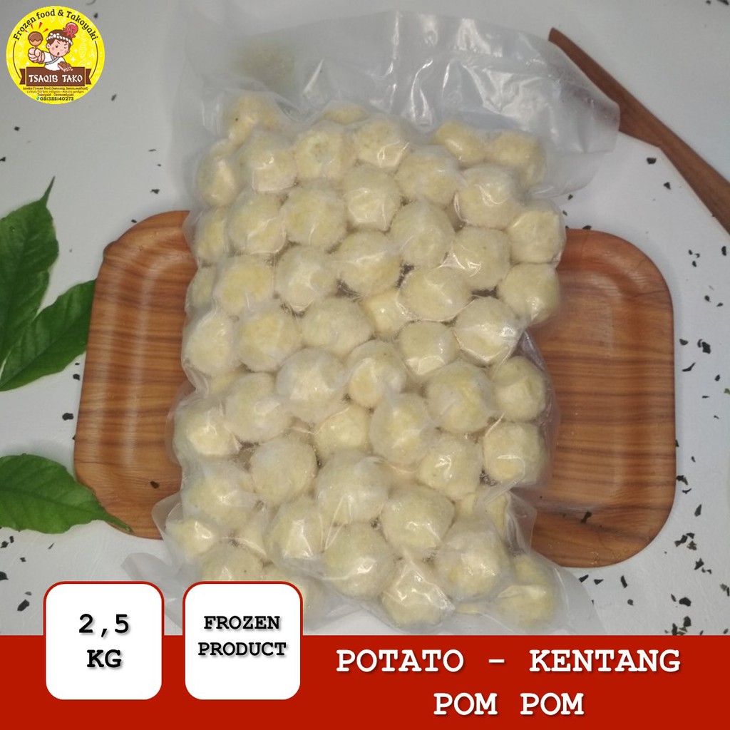 PROMO Frozenland Kentang pom pom 2,5kg ala re****se