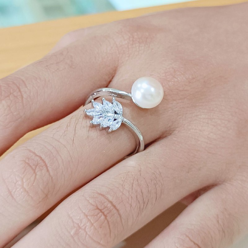 CINCIN MUTIARA ASLI AIR TAWAR BERSERTIFIKAT DARI LOMBOK, KADO ULTAH WISUDA UNIK UNTUK CEWEK, OOTD 5
