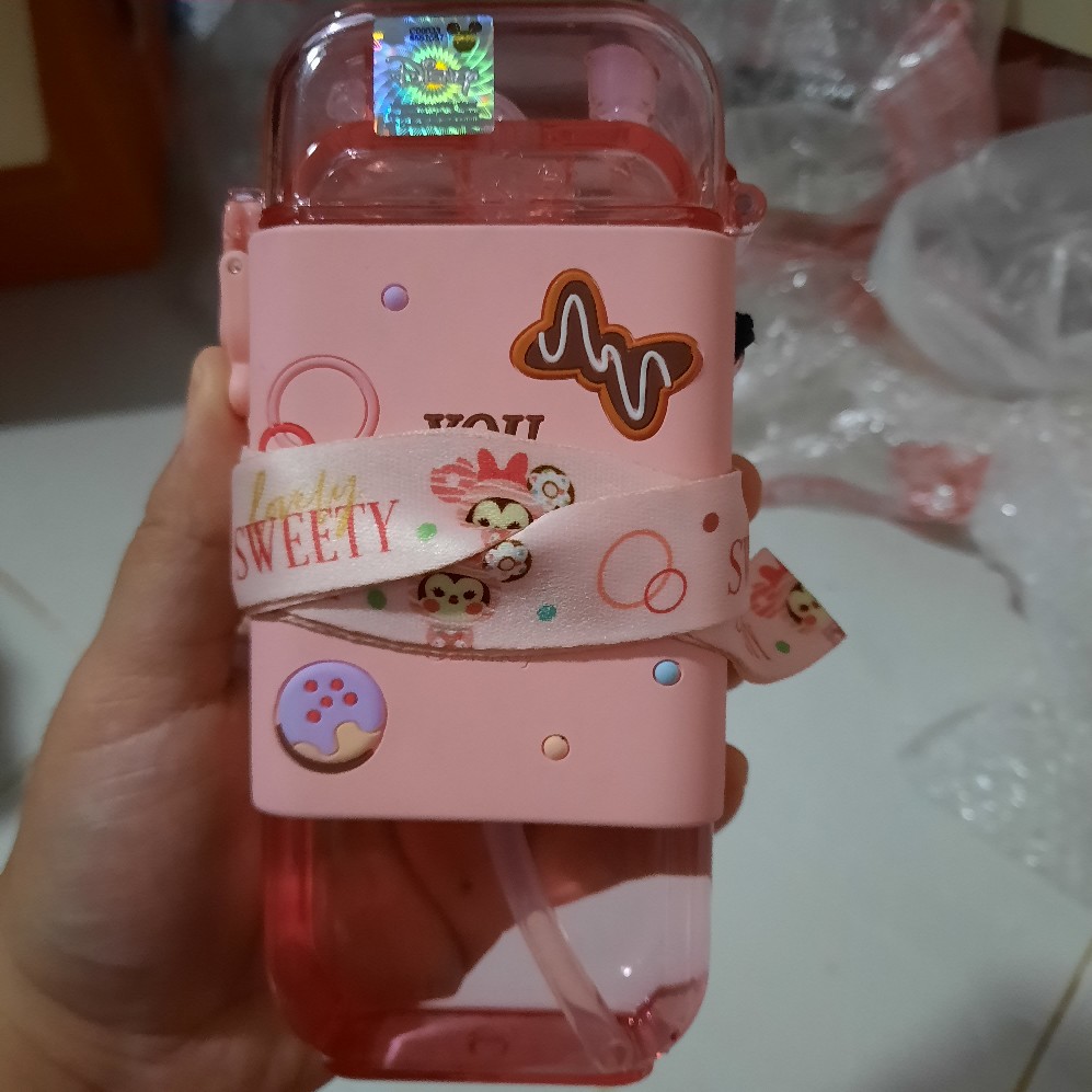 Botol Minum Anak Disney 3d Karakter Tritan Bpa Free