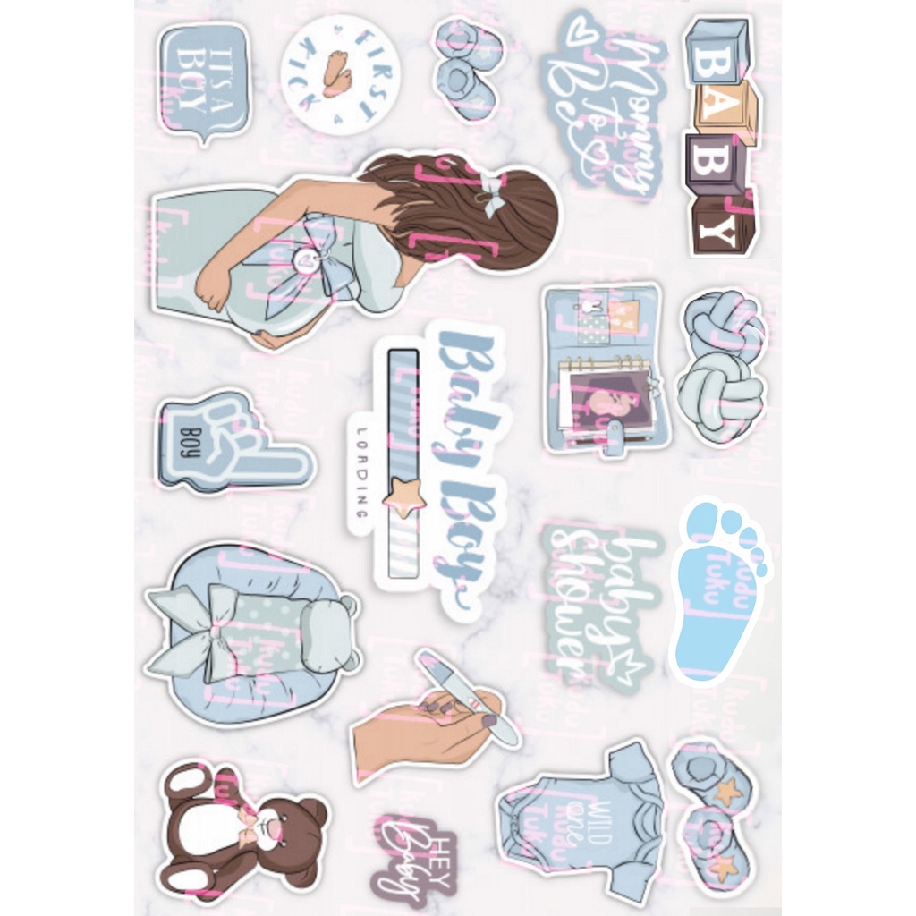 

STKR MOM sticker / sticker pack mother / sticker hari ibu