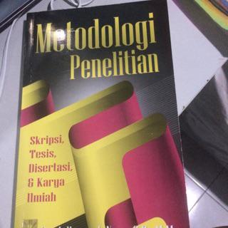 Buku Metodologi Penelitian Skripsi Tesis Disertasi Dan Karya Ilmiah Dr Juliansyah Noor Shopee Indonesia