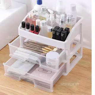 RAK KOSMETIK MULTIFUNGSI RAK KOSMETIK 3 LACI KOTAK RAK KOSMETIK MULTIFUNGSI RAK KOSMETIK 3 LACI KOTAK