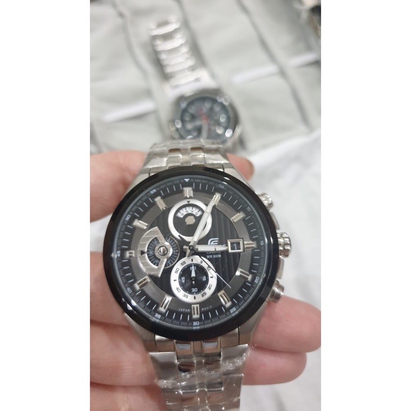 Jam Tangan Casio Edifice EF 556D 1AVDF ORIGINAL