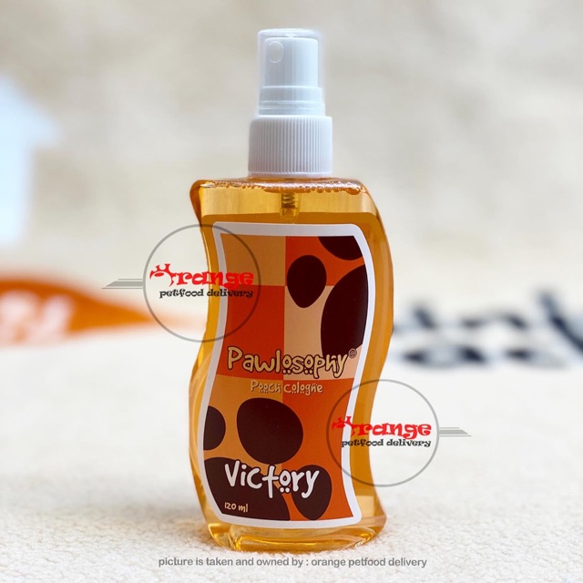 parfum pawlosophy victory 120 ml untuk anjing & kucing ( dog & cat )