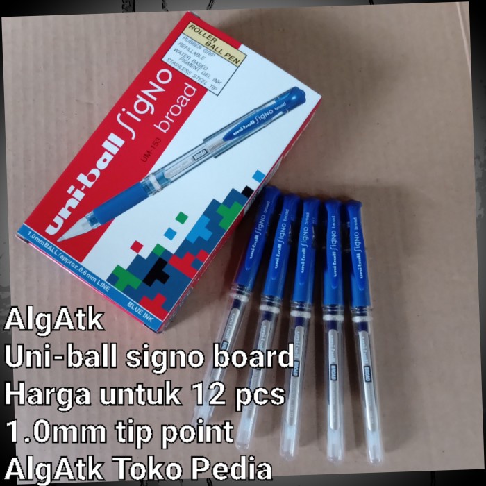 

Cuci Gudang Uni-Ball. Signo Broad. Roller Ball Pen(Alat Tulis). Um-153. Trendi