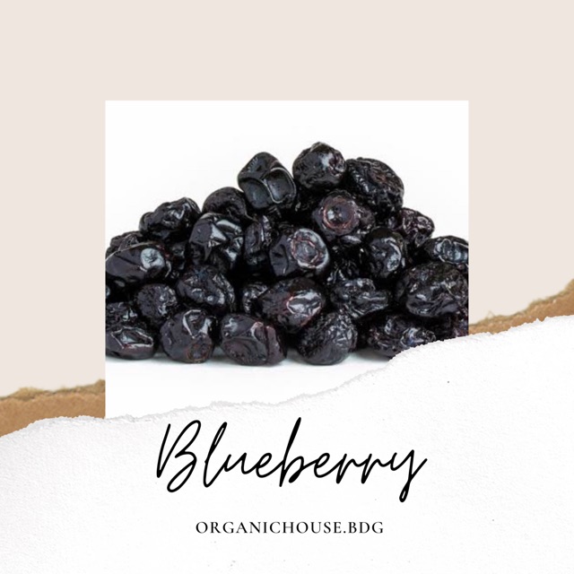 

Blueberry organic 100gr (dried fruit)