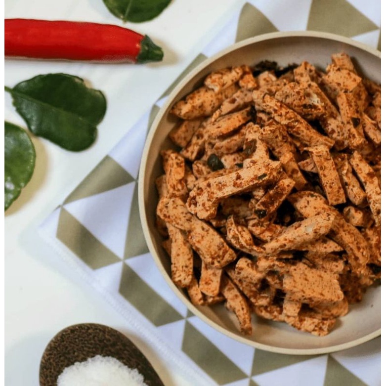 

Basreng daun jeruk 250gr kemasan plastik