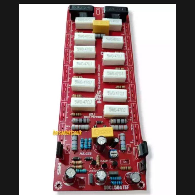 KIT DRIVER POWER SUPER OCL 504 TEFF 7 SET LINE FINAL BY HRS