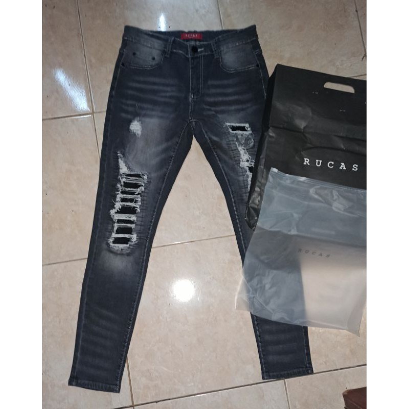 Rucas graphite biker jeans season 4 size 31